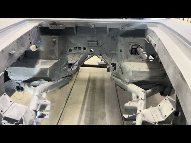 Describing the undercoat that goes on before the paint - 1967 Maserati Ghibli