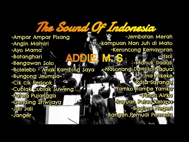 The Sound Of Indonesia | Addie MS Orchestra