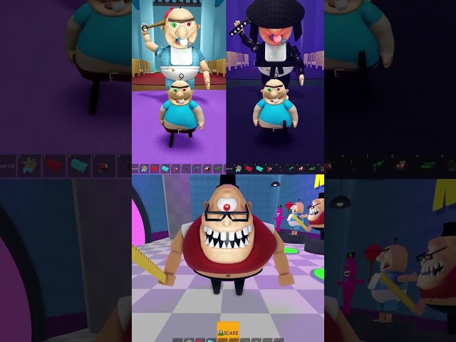 Jumpscare Normal Escape Baby Bobby Daycare Obby Vs Ninja Baby Bobby #roblox #obby