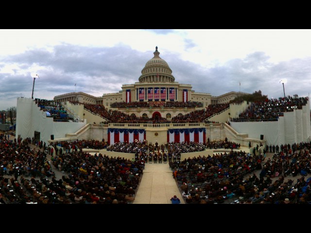 360 video: Watch the Inauguration of President Donald Trump