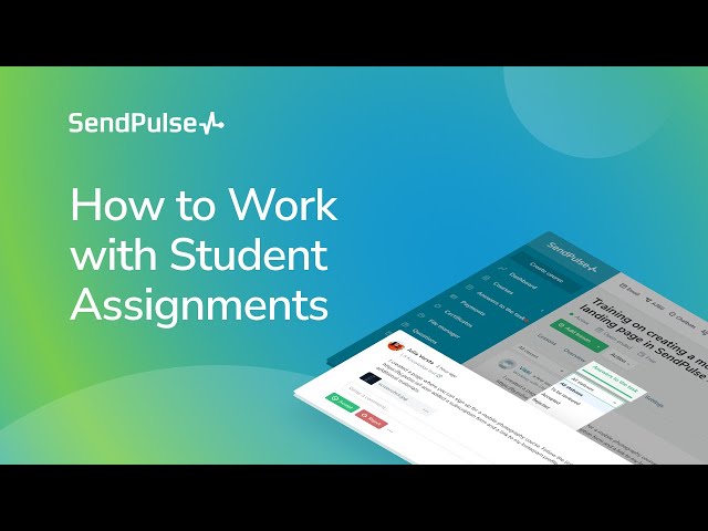 How to Work with Student Assignments