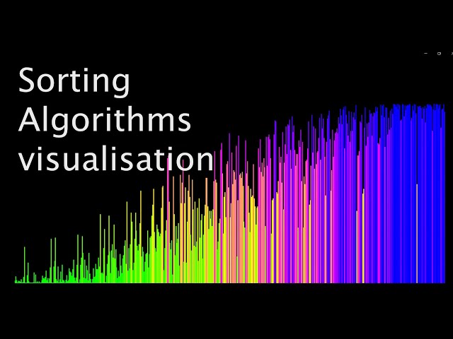 Sorting algorithms visualization | Sort data