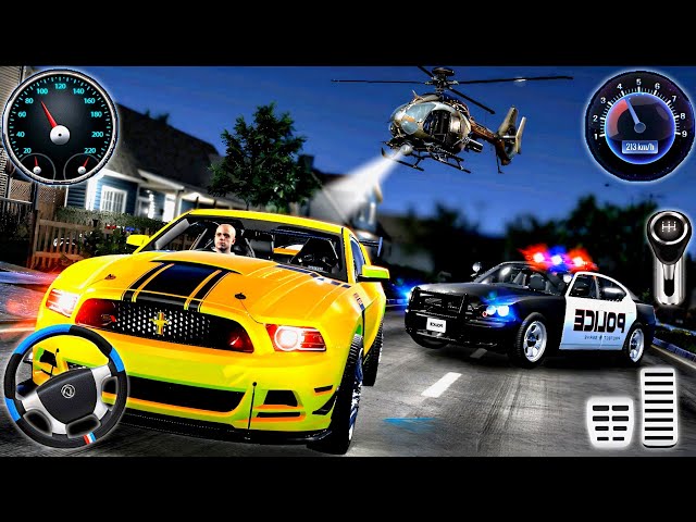 Real Police Car Crime Chase Racing 3D - Police Car Driving Simulator : Android Gameplay #2