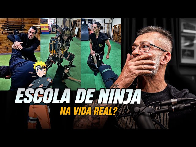 Reagindo a ESCOLA DE NINJA - Rangel Farias Sobre o Professor de Ninjutsu