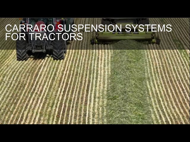 Carraro suspension systems for tractors