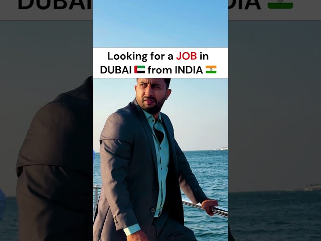 Dubai Job Meetup in Delhi India 😱