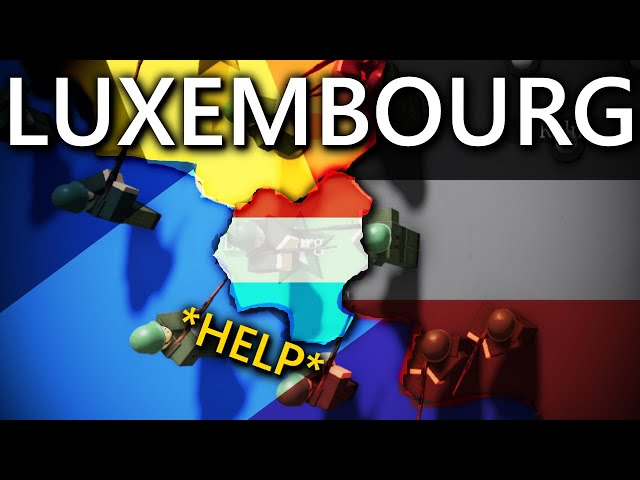 LUXEMBOURG in Roblox Conquer Europe WW2