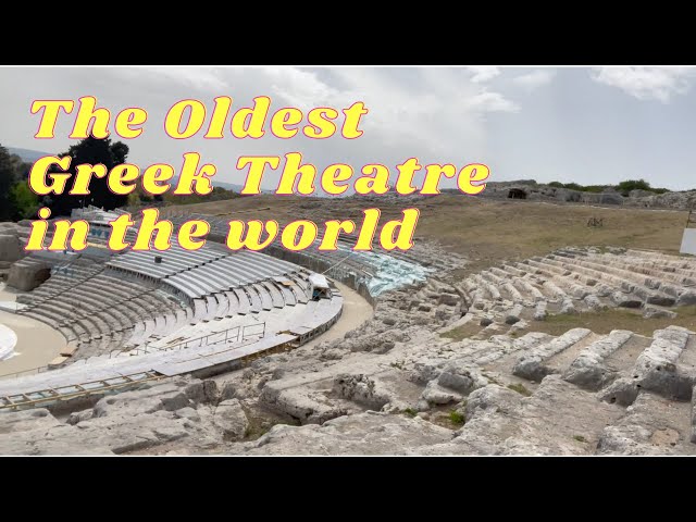 Europe trip Day 22 - Italy - Visiting the Oldest Greek Theatre on the Planet