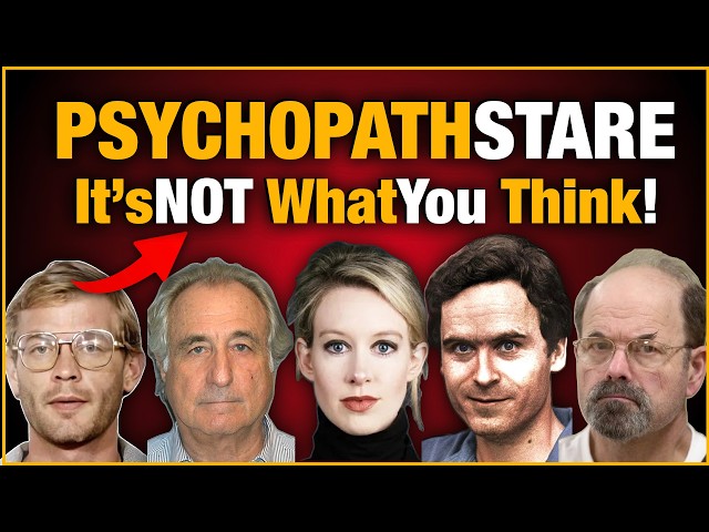 🔥NOBODY gets this right! Here's the bottom line on the Psychopath Stare.🔥