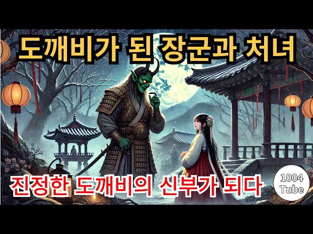 도깨비가 된 장군과 처녀  #도깨비, #전설, #운명적사랑, #인연