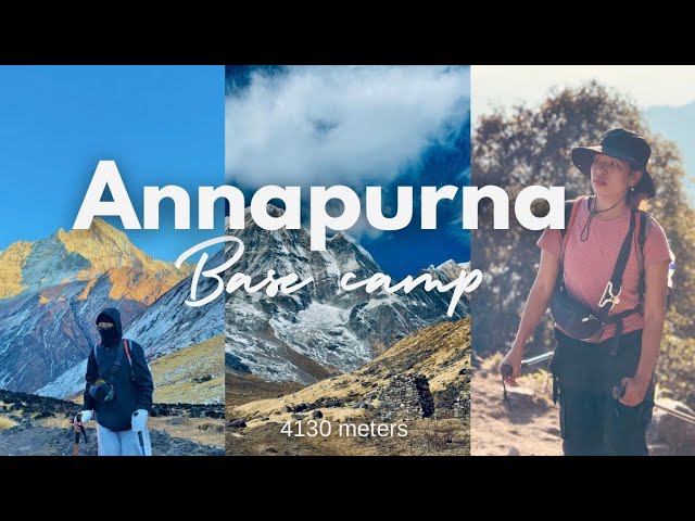 Annapurna base camp 🇳🇵 || candyvlog  || abc trek || 4130M