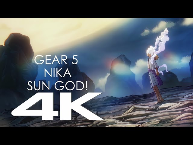 [4K] Gear 5 "Nika Sun God" | One Piece 1071 - Eng Subs