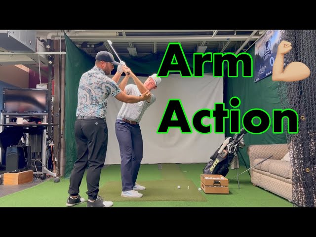 Powerful Arm Action in the Golf Swing 💪🏼