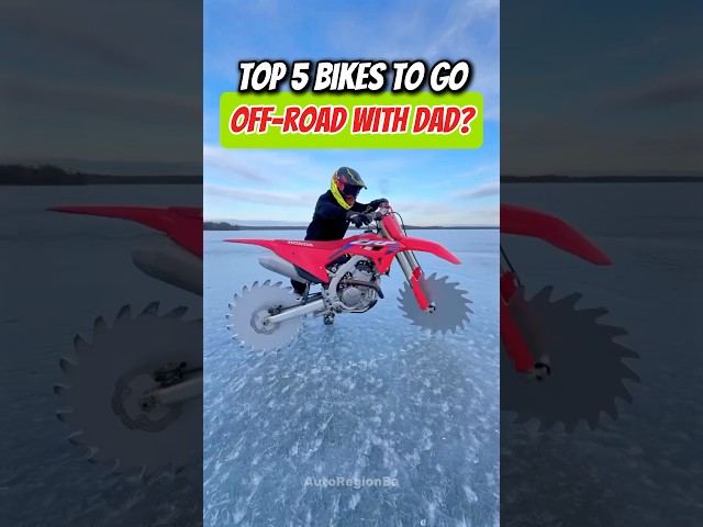 Top 5 Bikes to go Off-road with Dad? 🤯🛵 #shorts #motorcycle #bike #viralvideo