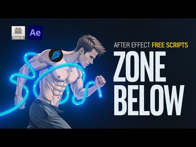 After Effects Free Scripts Zone Below Tutorial Easy layer overlapping