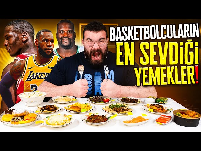 Eating Favorite Meals Of Famous Basketball Players!