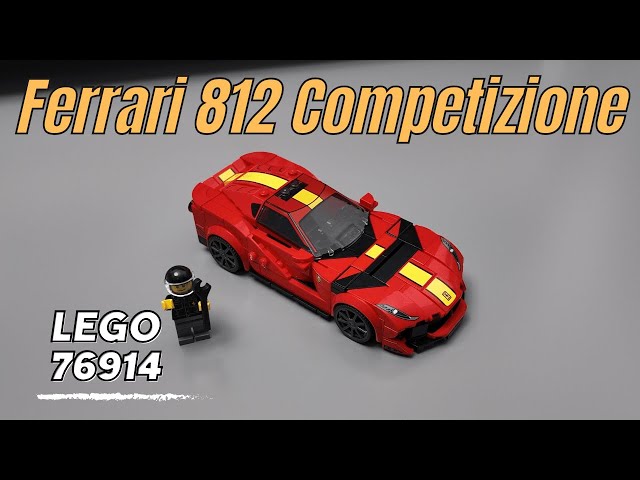 LEGO Speed Champions 76914 Ferrari 812 Competizione - Speed Build & Review