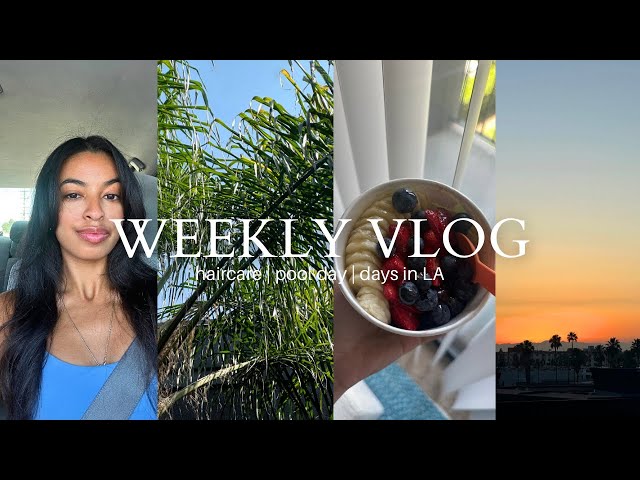 WEEKLY VLOG ♡ a weekend living in LA 🍓🌴