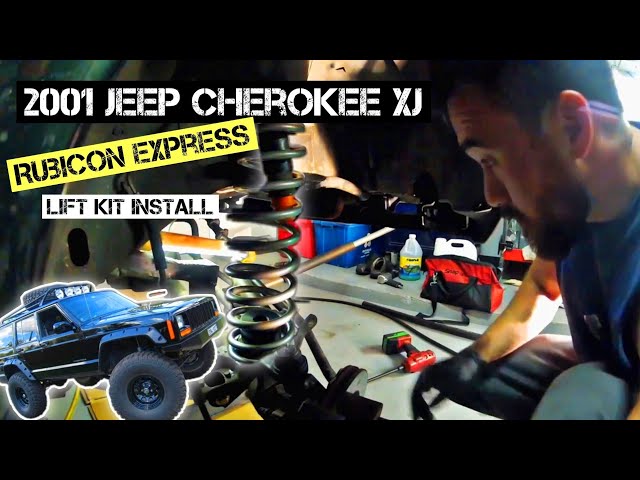 Rubicon Express Lift Coil Installation 2001 Jeep Cherokee Xj