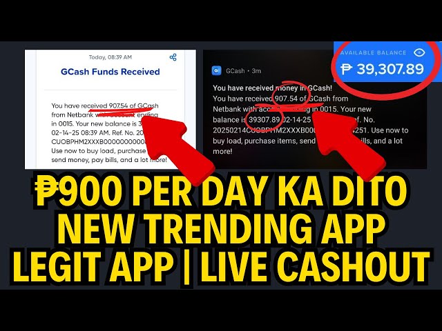 KUMITA AKO NG ₱907 SA GCASH GAMIT ANG BAGONG APP NA ITO! SOBRANG LEGIT | KIKITA KA DITO | FREE GCASH