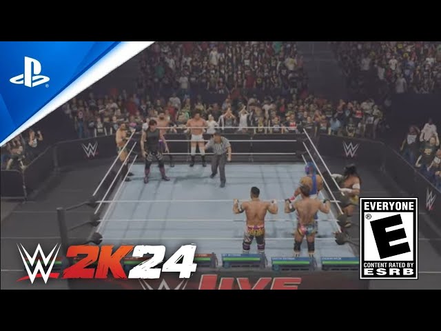 WWE 2K24 The judgement Day vs lwo/ WWE LIVE