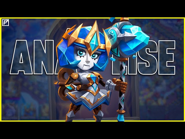 ANÁLISE/BUILD COMPLETA DA CRYSTELLA A NOVA HEROÍNA DO CASTLE CLASH