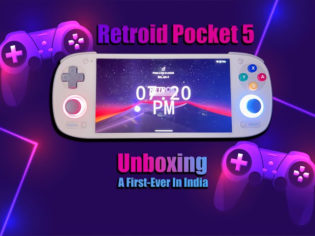 Exclusive Unboxing: Retroid Pocket 5 Handheld Gaming Console