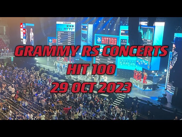 Grammy RS Concerts | HIT 100 | 29 Oct 2023