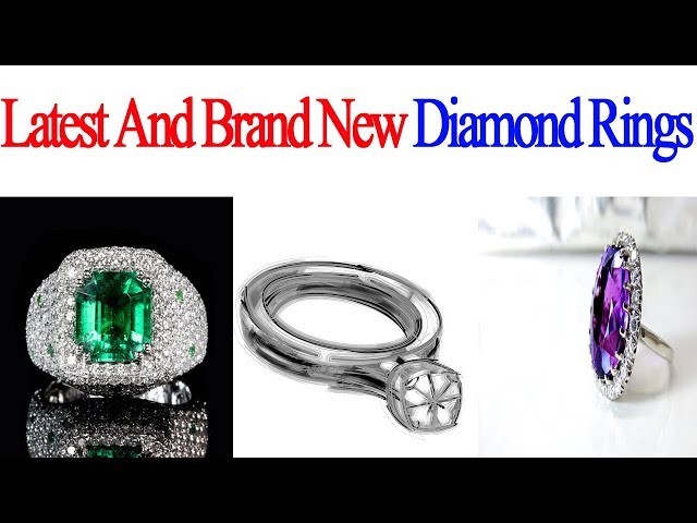 New Fashion Design | Latest Brand New Diamond Rings For Women | Diamond Rings Collection