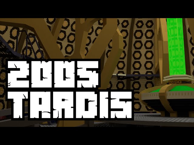 Minecraft - 2005 Coral Tardis Interior 360 Video