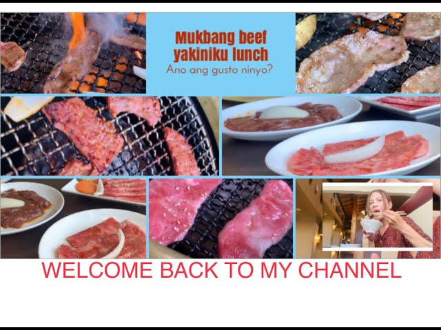 “MUKBANG” *YAKINIKU BBQ WAGYO KARUBI カルビ LIVER,TONGUE SIO(salt) BEEF SOUP,VEGESALAD @discoveryjapanjk