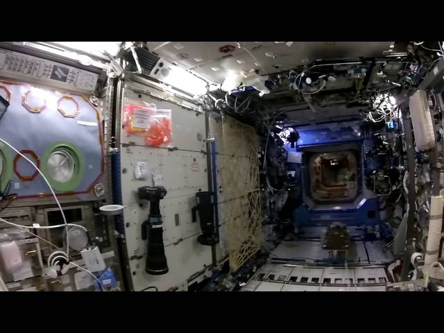 Samantha Cristoforetti tours the ISS for the last time [11 June 2015]