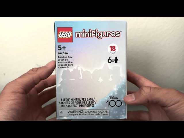 Opening Disney 100 LEGO Minifigures 6-packs!