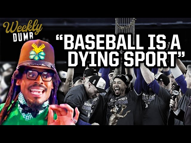 Cam Newton says baseball is dying & Referee gets tackled in college football game | Weekly Dumb