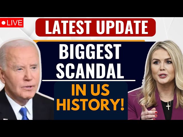 Live | Karoline Leavitt & Musk Expose Biden’s Corruption with SHOCKING Proof! | US News | Trump