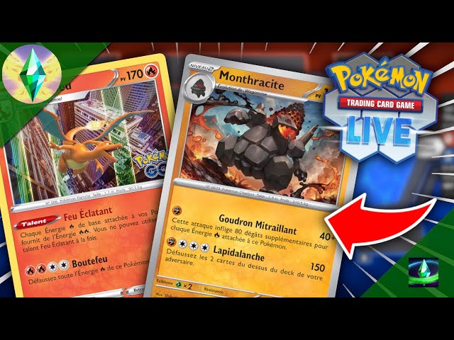 MONTHRACITE DÉTRUIT TOUT ! Deck Monthracite : Pokémon TCG Live