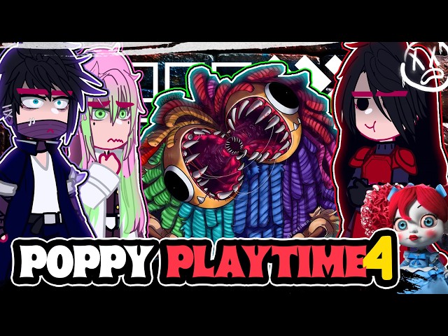 ||Fandoms Reacting to POPPY PLAYTIME CHAPTER 4|| \\🇧🇷/🇺🇲// ◆Bielly - Inagaki◆