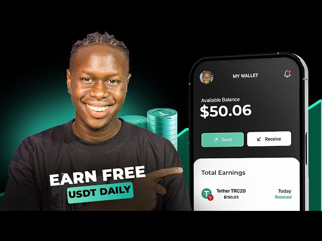 I Got Paid $50 USDT WITHOUT INVESTMENT using MY SMARTPHONE | Make Money Online 2025