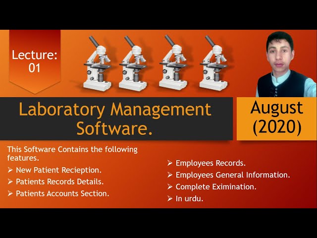 Laboratory Management Software in Access || IT Scope