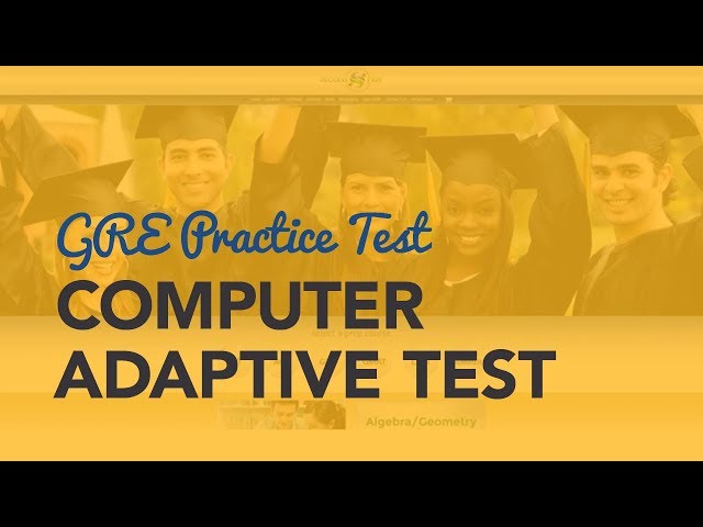 GRE Practice Test Promo - GRE Computer Adaptive Test