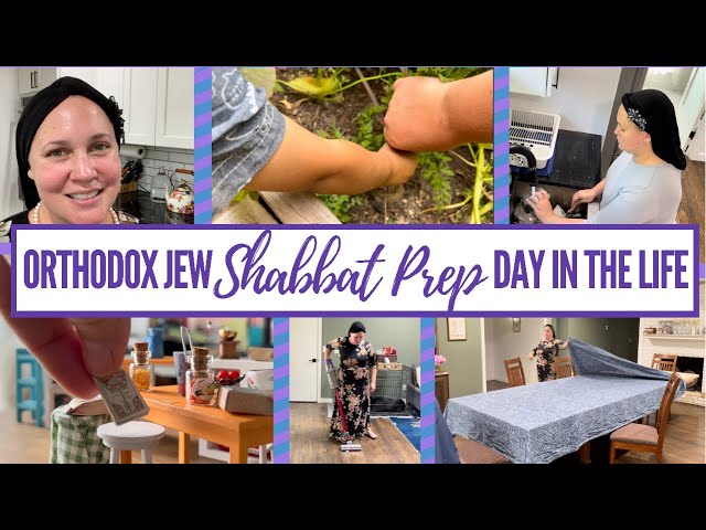 SHABBAT Starts Tonight! | Shabbos Prep | Day in the Life DITL | Orthodox Jewish Mom Jar of Fireflies