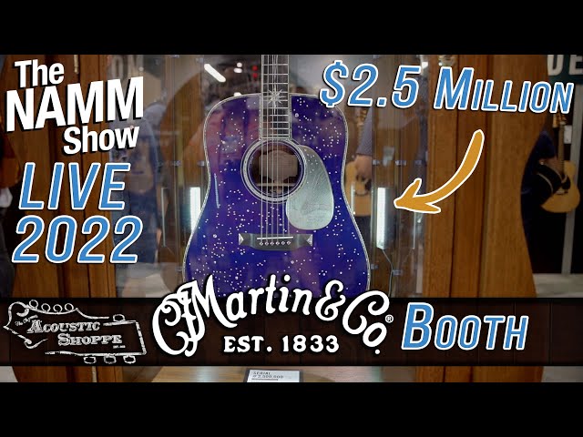 #NAMMShow with NEW Martin Guitars | The NAMM Show 2022 | LIVE