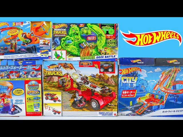 Hot Wheels Collection Unboxing Review ASMR | Hot Wheels City Roller Coaster Rally Track Set