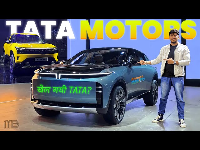 Tata Motors at Bharat Mobility Expo 2025 | Avinya, Sierra, Curvv & Harrier EV