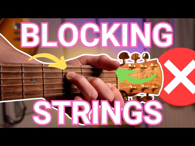 How NOT to play Acoustic Guitar - Blocking Strings