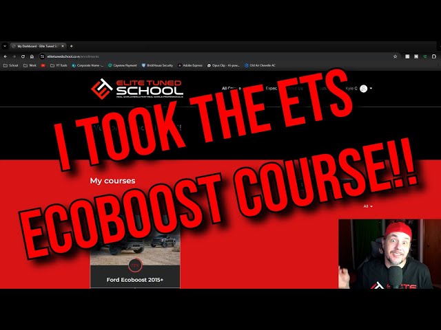 I Learned To Tune An Ecoboost Watching Elite Tuned School! Ford Tunes Are Crazy!