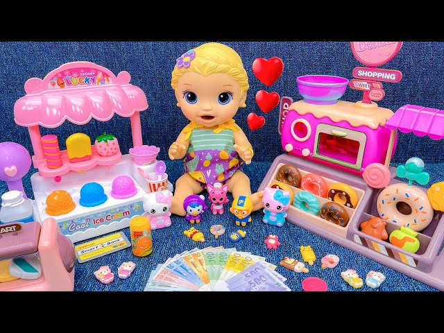 🔴LIVE🔴 Satisfying with Unboxing Pinkfong Ice Cream Store Cash Register Toys, Kitchen Playset | ASMR