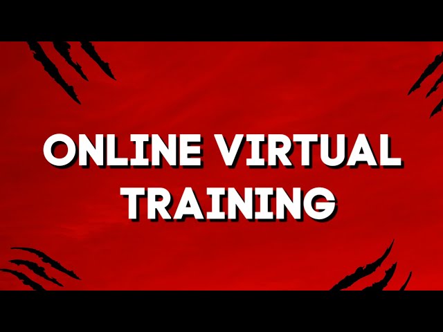 ONLINE VIRTUAL TRAINING UPDATE