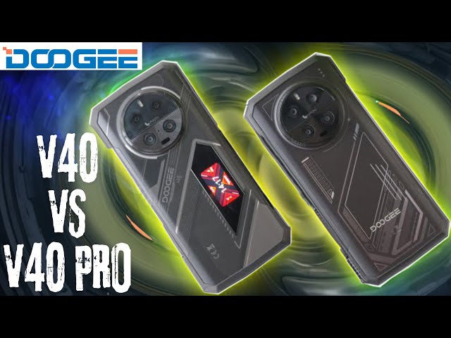 DOOGEE V40 BIG PREMIUM SMARTPHONE - TEST & V40 PRO VS BATTLE