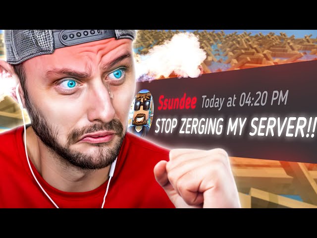 ZERGING SSundee's Pay-to-win Minecraft Server